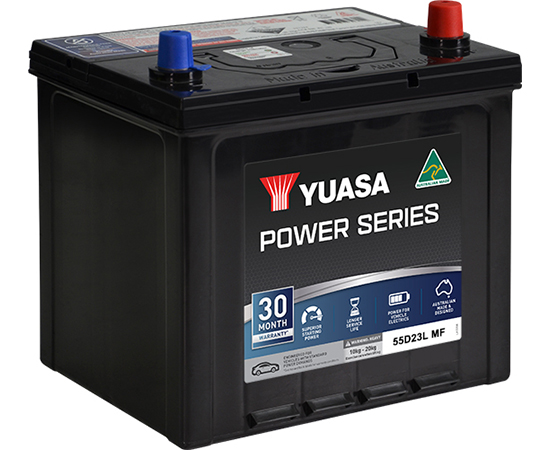 55D23L MF - Power Series Conventional car batteries | Yuasa Batteries