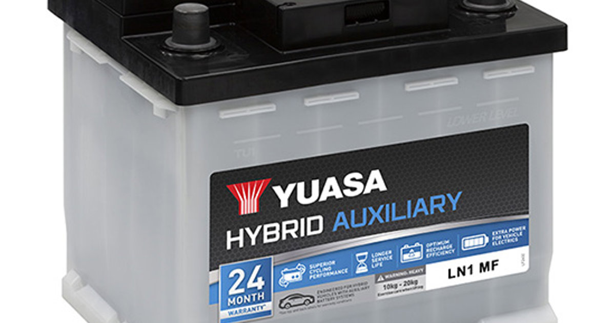LN1 MF Hybrid Auxiliary Hybrid & EV car batteries Yuasa Batteries