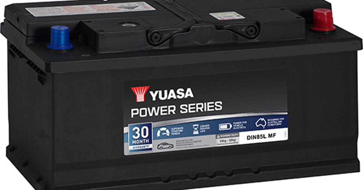 DIN85L MF - Power Series DIN Conventional car batteries | Yuasa Batteries