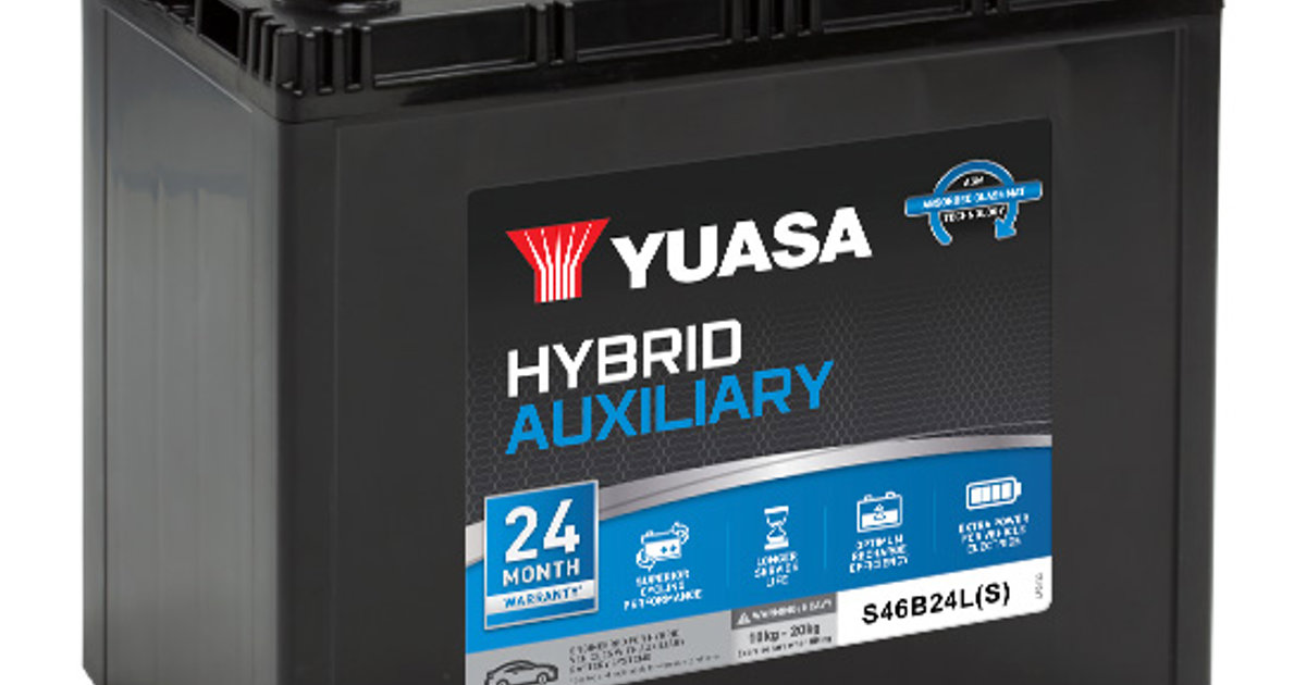 S46B24L(S) - Hybrid Auxiliary Hybrid & EV car batteries | Yuasa Batteries